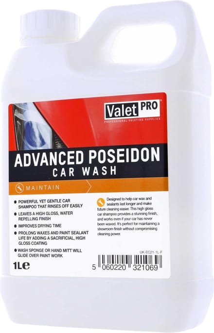 Valet Pro Advanced Poseidon Car Wash - 1000ml