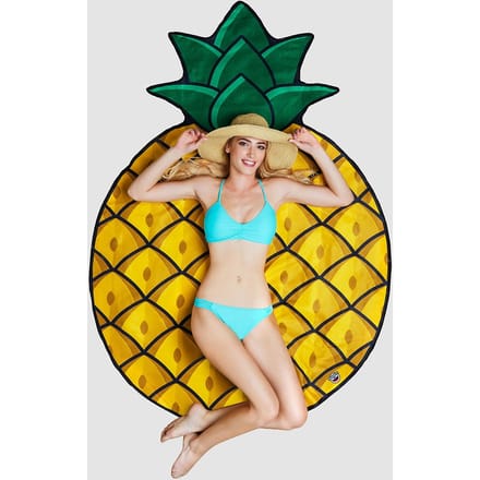 Big Mouth Toys Giant Pineapple Beach Handdoek patroon
