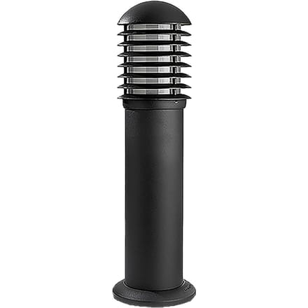 LEDS-C4 Balizas Grid sokkellamp, antraciet, aluminium E27