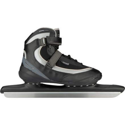 Nijdam Pro-line Norenschaats Pro-Line - Softboot - Zwart/Grijs/Zilver - 46
