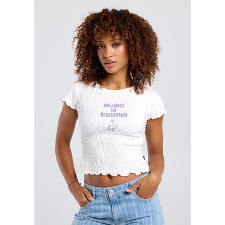 America Today Etta Off White Taglia: S | Maglie Sportivi Outlet | Donna | Bianco