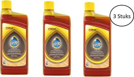 3x Pledge meubelolie - meubel olie - 3x 250ml