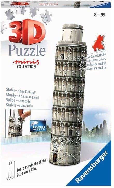 Ravensburger Mini Schiefer Turm - Pisa 3D-puzzel Gebouwen