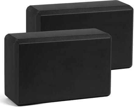 Unyqoos® Set van 2 antislip yogablokken voor verbeterde flexibiliteit en balans