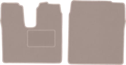 Beige veloursmatten voor: MAN TGA vrachtwagen (2000-2007)