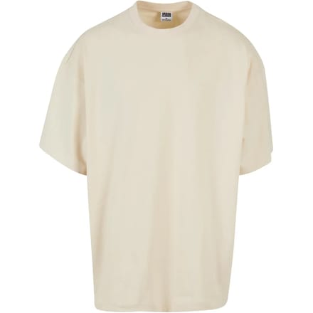 Urban Classics - Huge Heren T-shirt - M - Ivoorkleurig