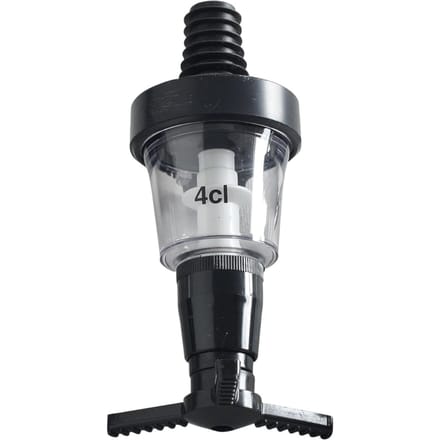 BarUp Non Drip Maatschenker 4cl - Kunststof Drankdispenser - Zwart