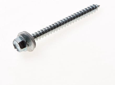 S. point montageschroef gegealvaniseerd 6.5 x 70mm 3/8