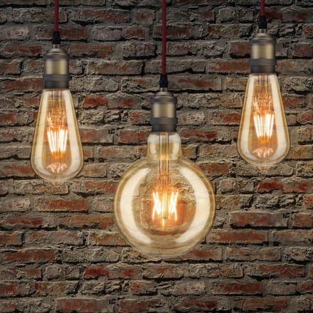 Paulmann 28401 LED-lamp E27 Globe 2.5 W = 18 W Goud (Ø x h) 125 mm x 175 mm 1 stuk(s)