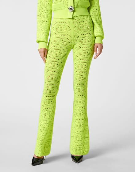 Flare Broek Monogram