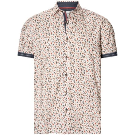 Babista herren Overhemd Met Korte Mouwen - 51/52 - wolwit - Plus Size