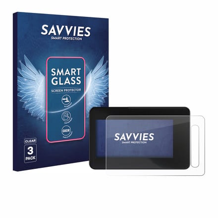 3 Stuks Savvies Screenprotector - geschikt voor Shimano Steps SC-EN600 - beschermfolie glas transparant