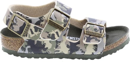 Birkenstock Milano Kinderslippers Small fit - Khaki - Maat 24