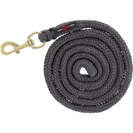 Covalliero Halstertouw Classy Musketon 2M Stone Grijs