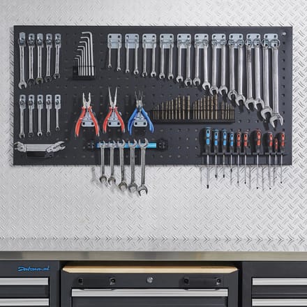 Datona® Basisset ophangmateriaal incl. bord - Zwart