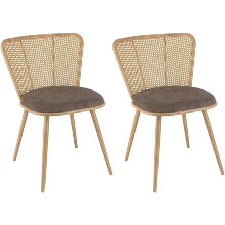 Set van 2 eetkamerstoelen Lea | Macabane