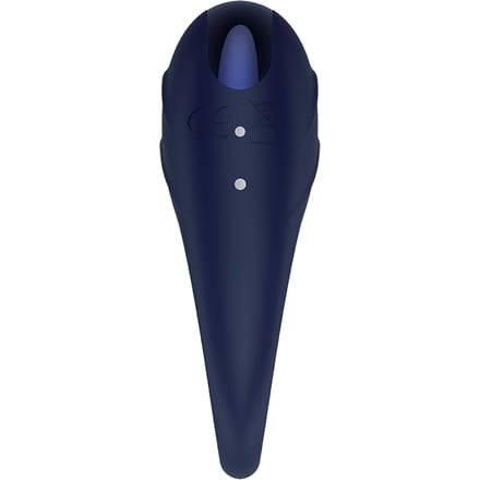 Dreamtoys Glam Vibrating penisring - Blauw