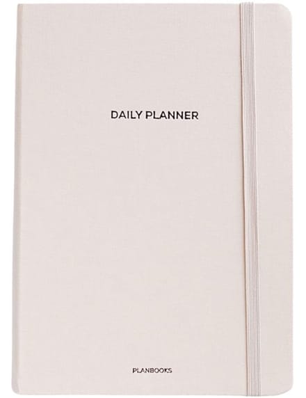 Planbooks - To Do Planner - Dagplanner - Gratitude Journal - Daily Planner - A5 - Hardcover Linnen