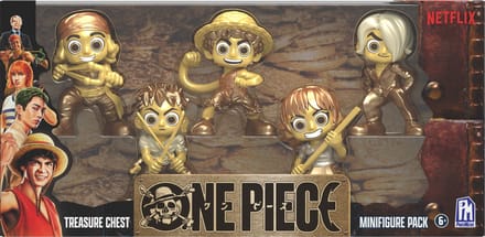 One Piece - Collectible Minifigure Pack - Treasure Chest - Gold