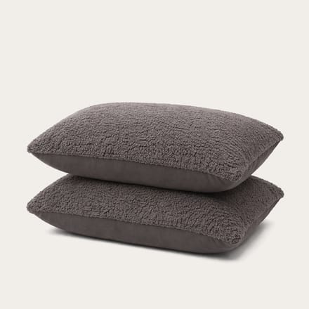HappyBed Kussenslopen Anthracite 60x70 cm - Kussensloop set 2 stuks - 100% Microvezel - Ultieme slaapcomfort