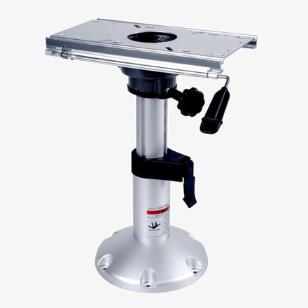 Verstelbare Hoogte Vergrendeling Boot Stoel Sokkel 13 tot 18 inch met Swivel