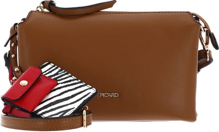 PICARD Schoudertas Safari Shoulder Bag Cognac Bruine