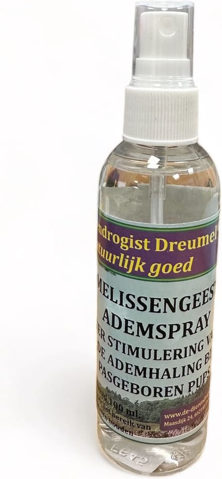 Dierendrogist Melissengeest Ademspray Pup 100 ml