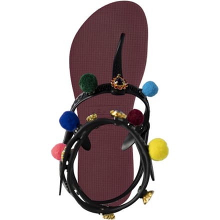 Uzurii | Teenslippers | Dames | Robijn | Maat 35/36