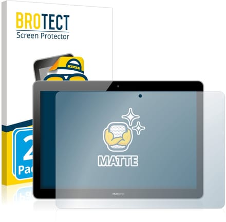 BROTECT - Screenprotector voor Huawei MediaPad T3 10 - Folie Beschermfolie matte 2 Stuks