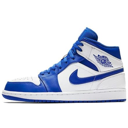 Jordan 1 Mid Hyper Royal 554724-114 45 blue