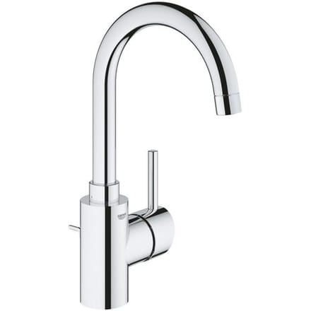 GROHE Concetto wastafelkraan L-size - Met waste - Hoge draaibare uitloop - Chroom