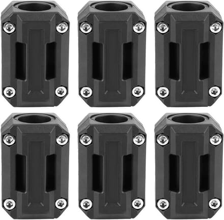 Universele Motorfiets Bumper Protector Decoratie Blokken Zwart 22/25/28mm