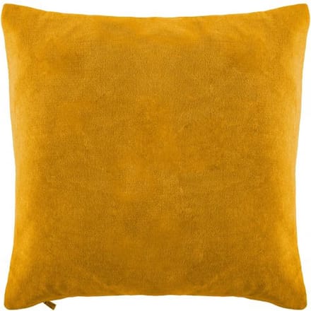 Tiseco - Kussen (gevuld) COTTON - SET/2 - Fluweel - 45x45 cm - Geel