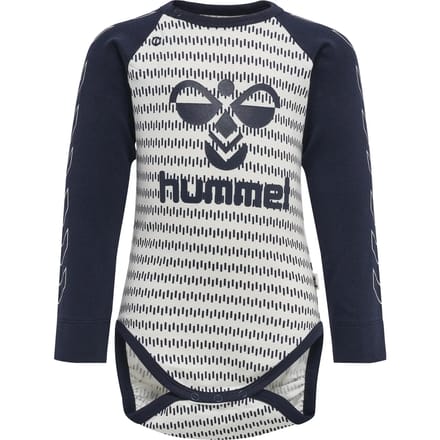 Hummel Kinder Bodys Desmond Body Longsleeve 214099 Black Iris-68 - ca. 6 Monate