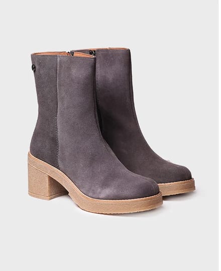 Toni Pons Piani-sy Booties Met Hak Grijs EU 36 Vrouw