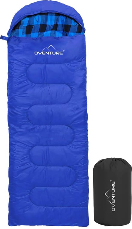 Oventure Forester slaapzak - mummiemodel - 230 x 85 cm, incl. compressietas