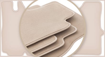 PREMIUM beige matten voor: Renault Master II Levering 2003-2010