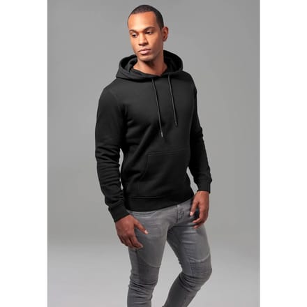 Urban Classics - Basic Sweat Hoodie/trui - M - Zwart