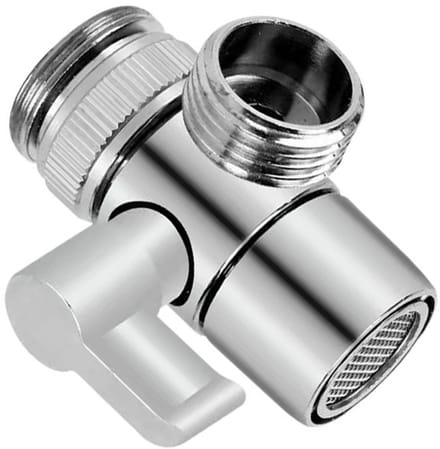 Kraanomleider M22 naar F1/2+F3/4+M24+M26+M28 Adapter - Zilver