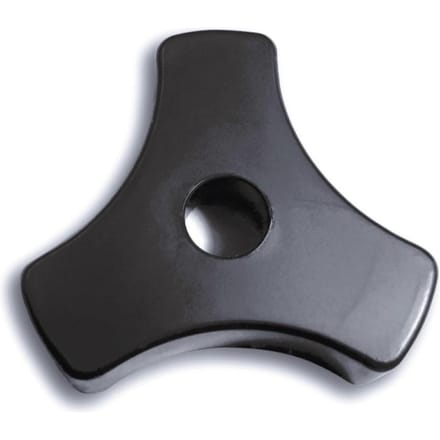 Adapter reductie singles vinylplaten 7' Acoustique Quality, Acoustique Quality zwart