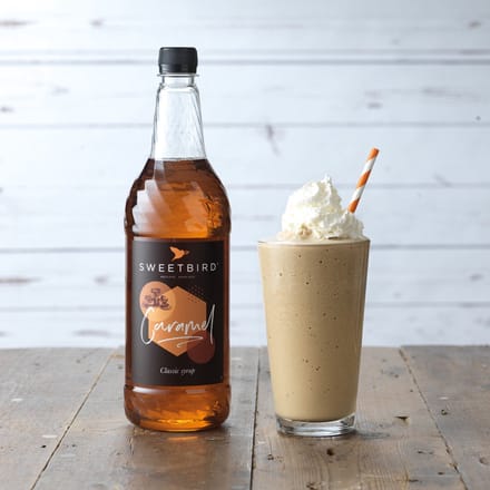 Koffiesiroop Sweetbird Caramel, 1 l