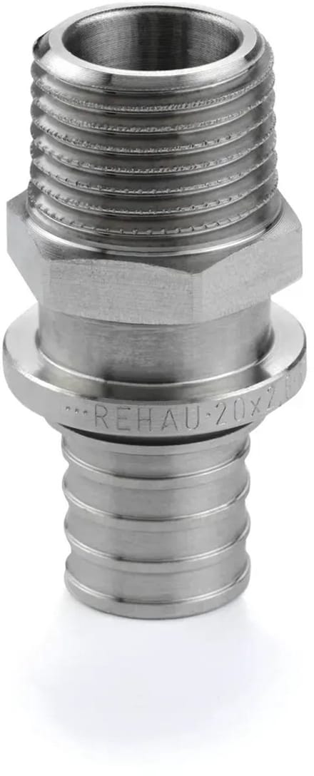 REHAU Overgang 25 x 2,3 - R 3/4, 12685801001