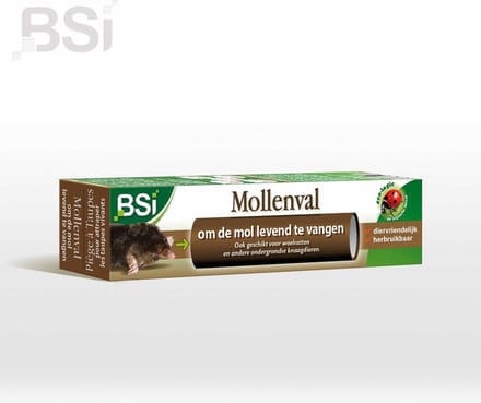BSI - Diervriendelijke mollenval - Vangt ook woelmuizen en ratten
