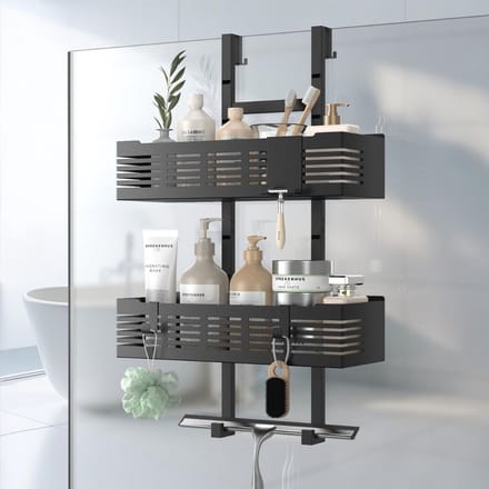 DailySupplies® Doucherek Zonder Boren - Telescopisch Doucherekje - Hangend