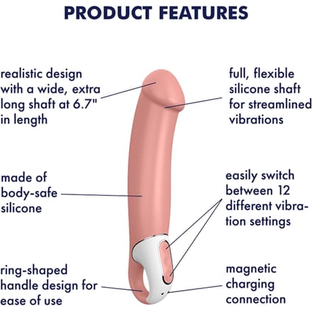 Satisfyer Vibes - Charming Smile, G-spot-vibrator met 12 krachtige vibratieprogramma's, waterdicht, oplaadbaar