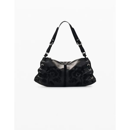 Desigual schoudertas Alisio Xela Shoulder Bag Black zwart