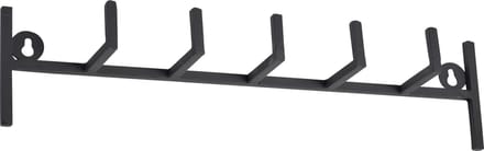 LOFT42 Hook Industriele Kapstok Zwart Metaal - 5 haken - 40x10x10
