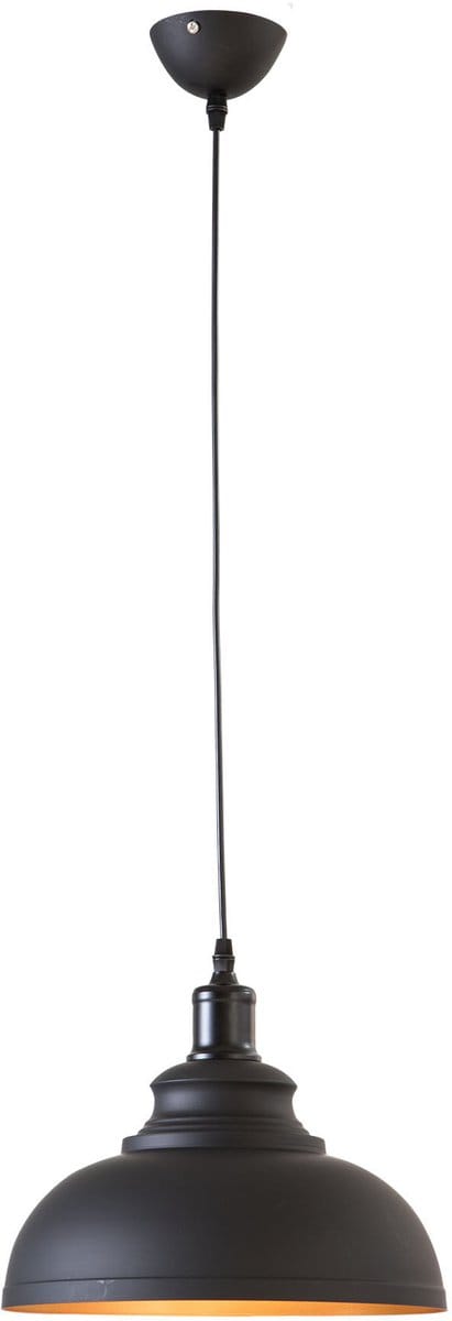Moderne Middelgrote Zwarte Hanglamp – Scaldare Alvito