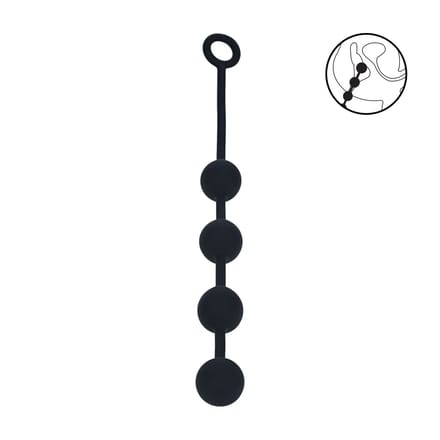 Levelz - Silicone Anal Balls - Large - 40mm