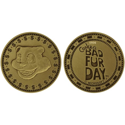 Conkers Collector's Limited Edition Coin (20th Anniversary) - Rare Store Exclusive